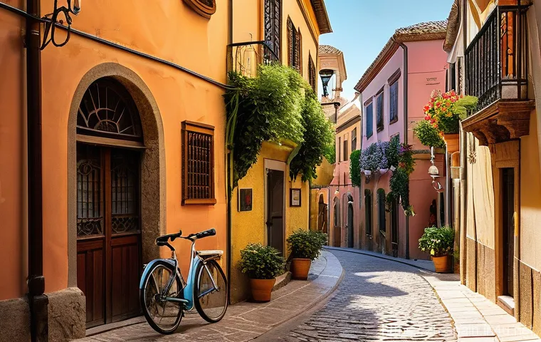 스페인 대중교통 이용 가이드 - **Prompt for an image depicting inter-city train travel in Spain:**
    "An elegant, slightly overhe...