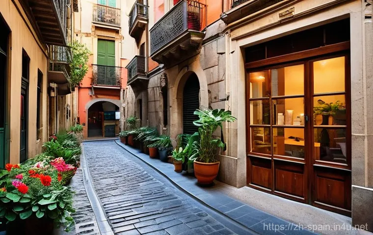 바르셀로나 여행 가이드 - **Prompt 1: Serene Morning Light in Sagrada Familia**
    "Inside the Sagrada Familia basilica, earl...